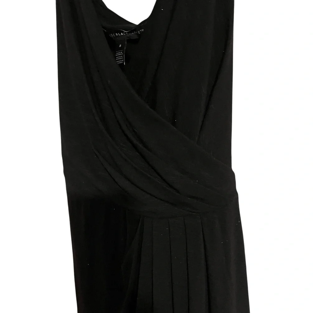 White House black market whbm little black dress classic size 8